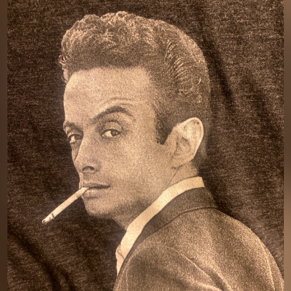 Lenny Bruce Black front & back Graphic T-Shirt - Picture 2 of 8